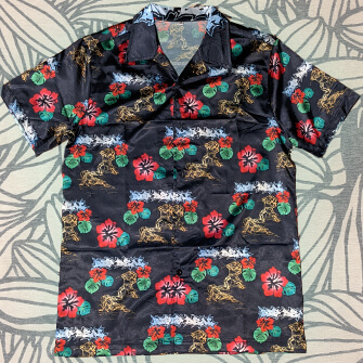 black Big Deal Hawaiian shirt